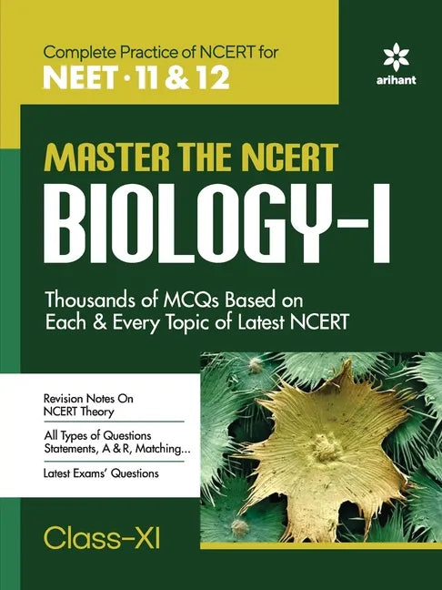 Master The NCERT for NEET Biology - Vol.1 - Paperback