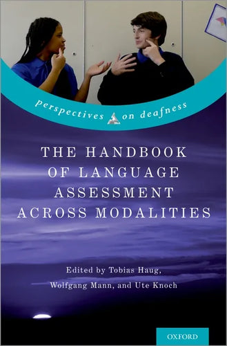 The Handbook of Language Assessment Across Modalities - Hardcover