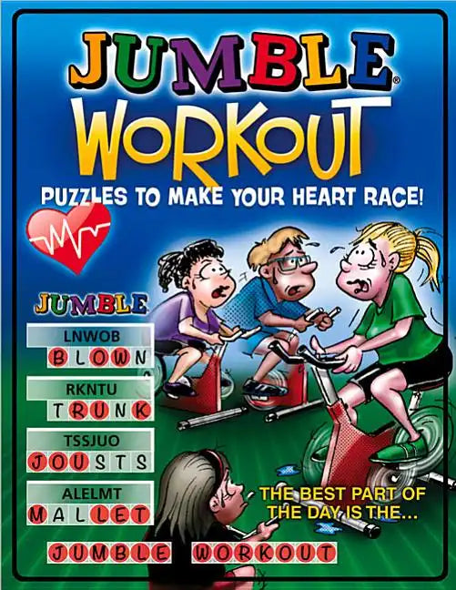 Jumble Workout: Puzzles to Make Your Heart Race! - Paperback