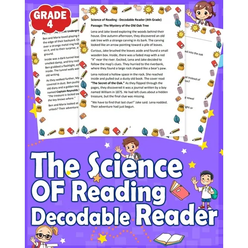 The Science of Reading Decodable Reader for 4th Grade: A Science-Based Decodable Reader for 4th Grade - Engaging Stories, Phonics Practice, and Compre - Paperback
