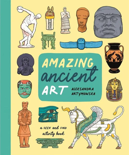 Amazing Ancient Art: A Seek-And-Find Activity Book - Paperback
