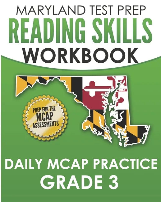MARYLAND TEST PREP Reading Skills Workbook Daily MCAP Practice Grade 3: Preparation for the MCAP English Language Arts Assessments - Paperback