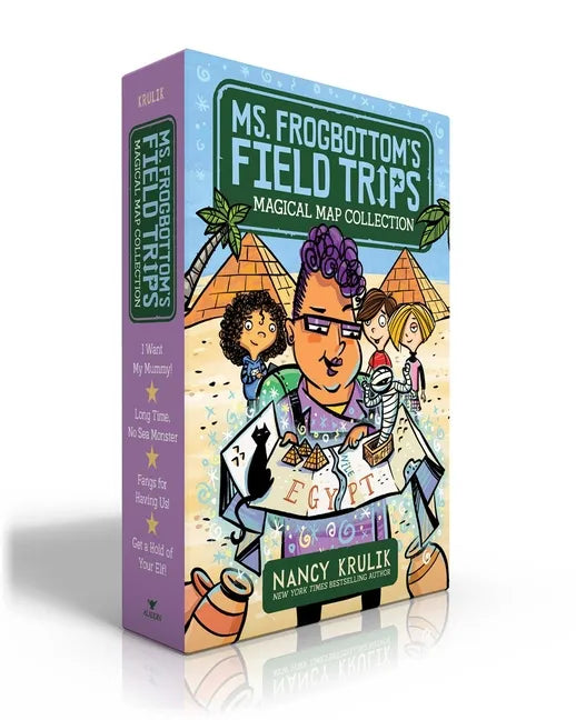 Ms. Frogbottom's Field Trips Magical Map Collection (Boxed Set): I Want My Mummy!; Long Time, No Sea Monster; Fangs for Having Us!; Get a Hold of Your - Paperback