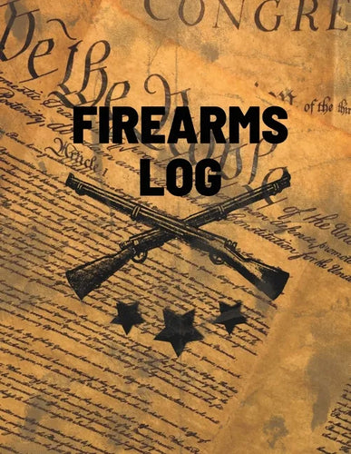 Firearms Log Book: Gun And Ammunition Inventory Record Book, Acquisition And Deposition Information, Gun Collector Gift - Paperback