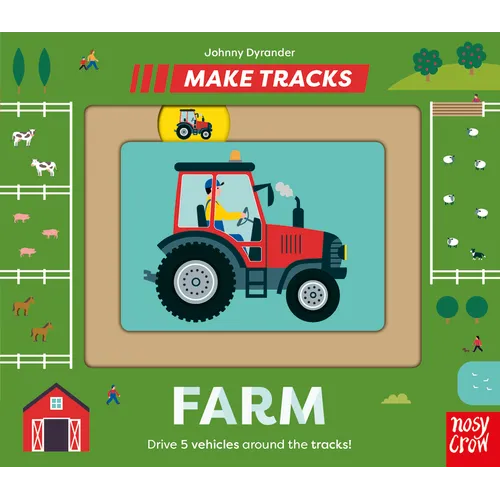 Make Tracks: Farm - Board Book
