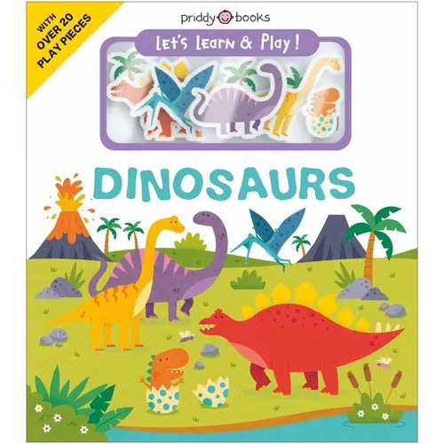 Let's Learn & Play!: Dinosaurs - Board Book