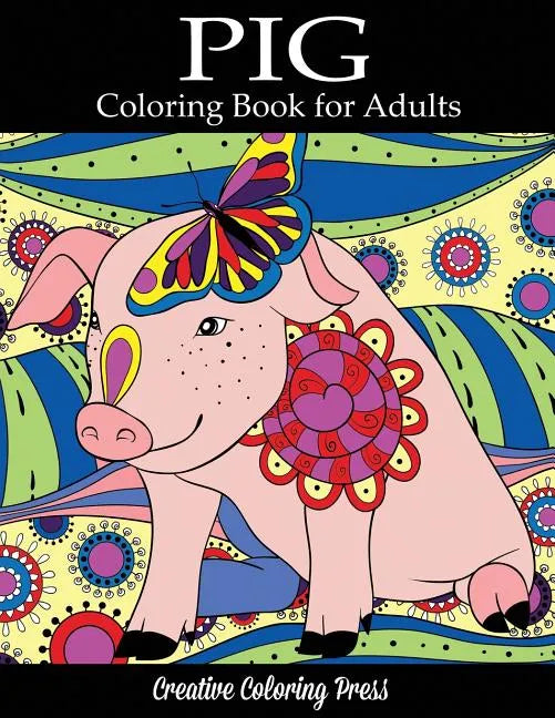 Pig Coloring Book - Paperback