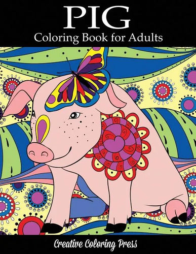 Pig Coloring Book - Paperback