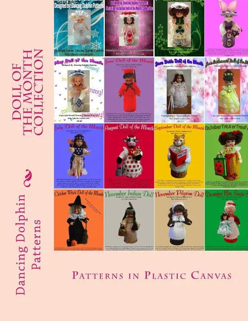 Doll of the Month Collection: Patterns in Plastic Canvas - Paperback