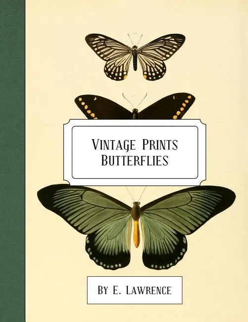 Vintage Prints: Butterflies - Paperback