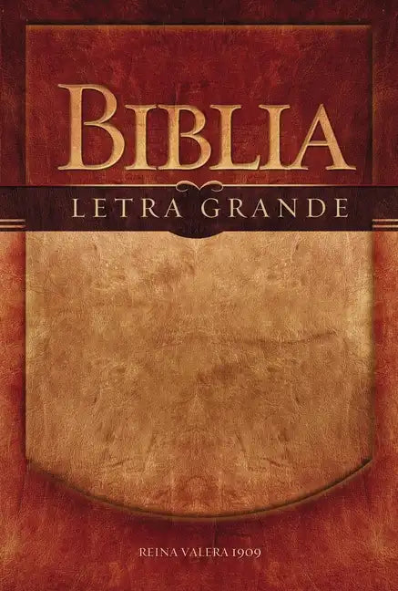 Biblia Letra Grande-RV 1909 - Paperback