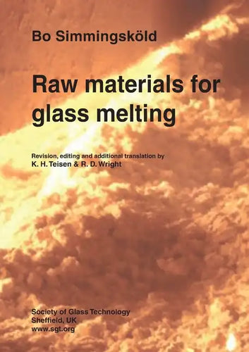Raw materials for glass melting - Paperback