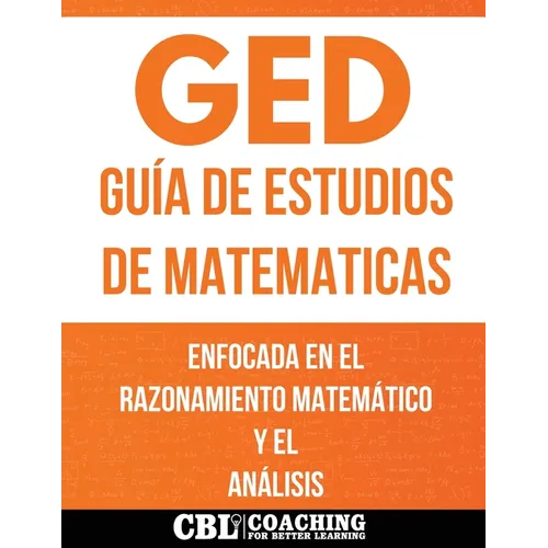 GED Guía de Estudios de Matematicas - Paperback