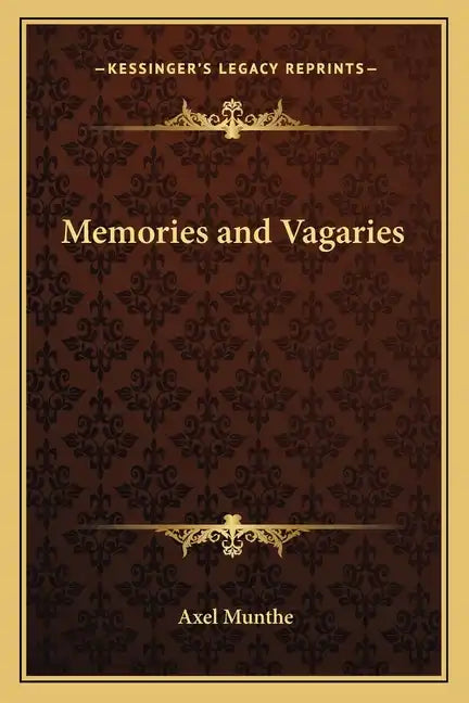 Memories and Vagaries - Paperback