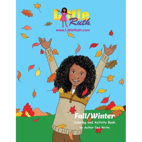 Little Ruth Fall Winter Coloring and Activity Book - Paperback