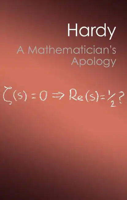 A Mathematician's Apology (Canto Classics) - Paperback
