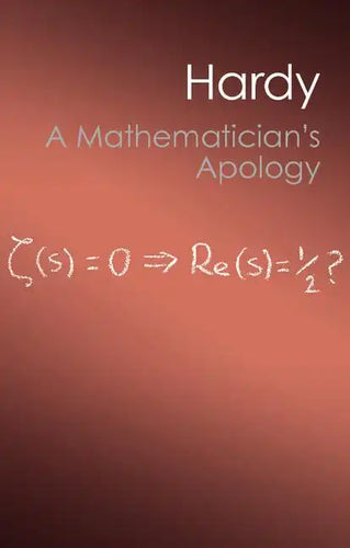 A Mathematician's Apology (Canto Classics) - Paperback