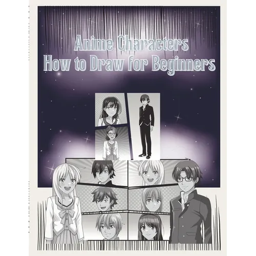 A How-to Draw-Anime Characters: For Beginners - Paperback