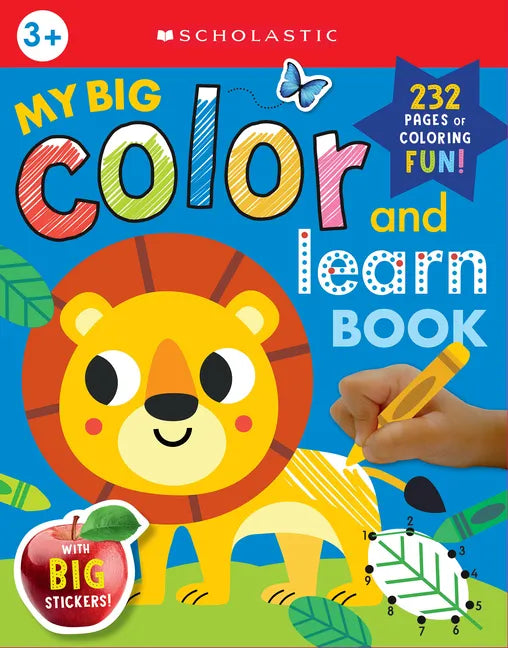 My Big Color & Learn Book: Scholastic Early Learners (Coloring Book) - Paperback