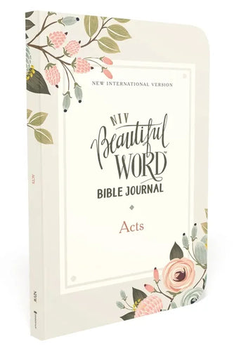 Niv, Beautiful Word Bible Journal, Acts, Paperback, Comfort Print - Paperback