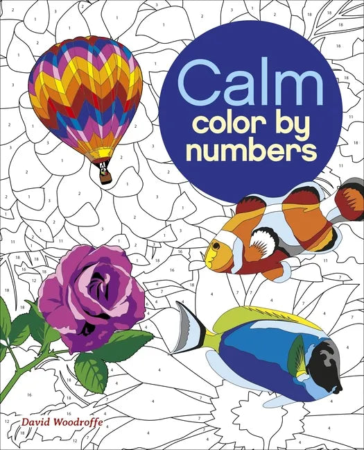 Calm Color by Numbers - Paperback