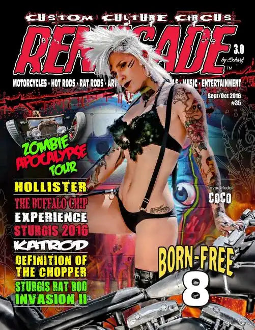 Renegade Magazine Issue 35: Renegade magazine is a kustom kulture publication featuring custom motorcycles, rat rods, artist pin-ups and more wild - Paperback