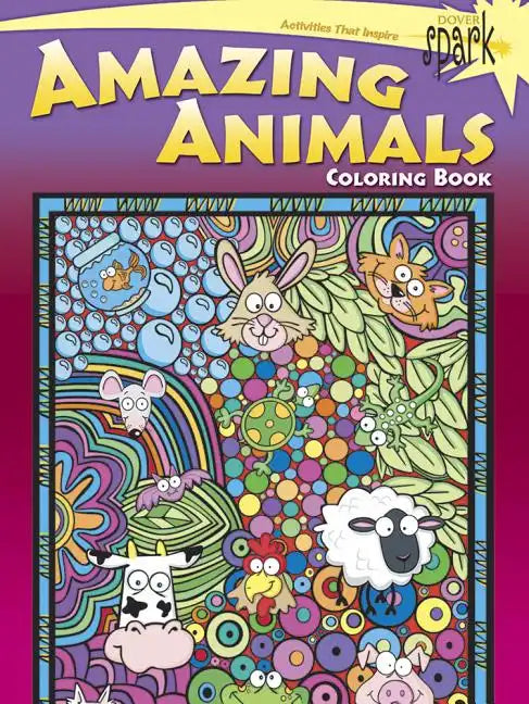 Spark Amazing Animals Coloring Book - Paperback