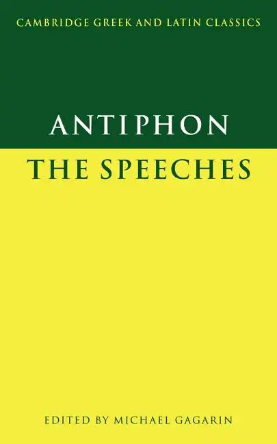 Antiphon: The Speeches - Paperback