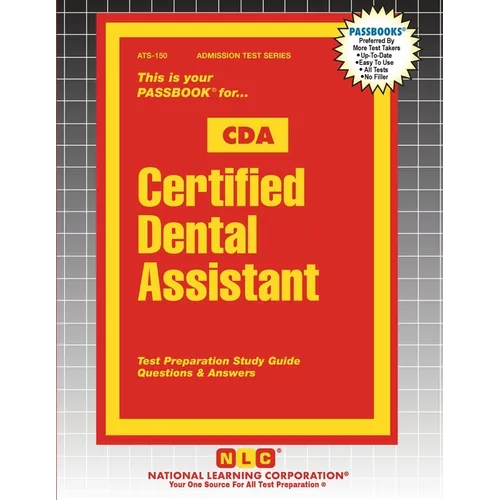 Certified Dental Assistant (CDA) - Paperback