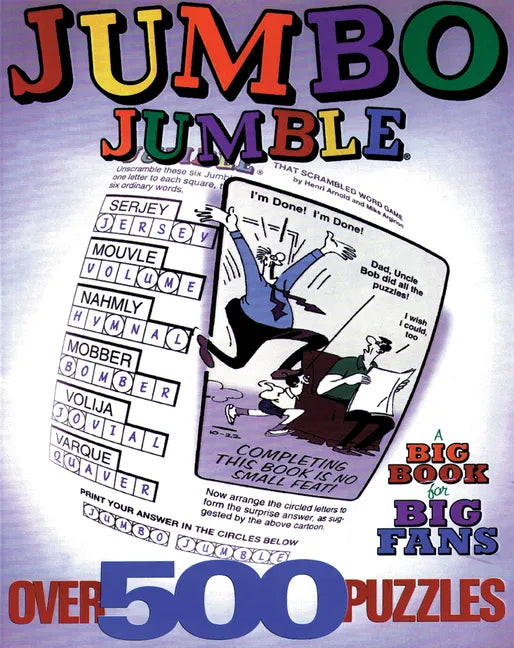 Jumbo Jumble(r): A Big Book for Big Fans - Paperback