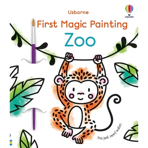 First Magic Painting Zoo - Paperback