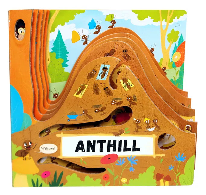 Discovering the Active World of the Anthill - Board Book