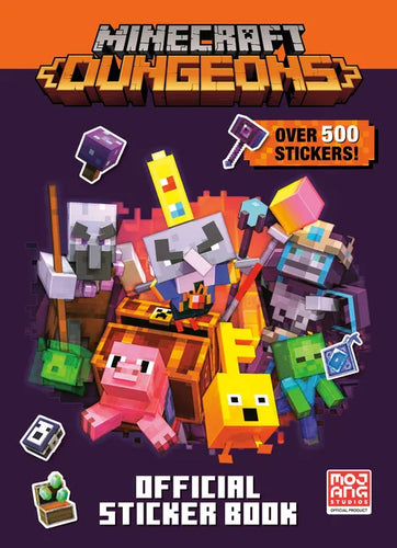 Minecraft Official Dungeons Sticker Book (Minecraft) - Paperback
