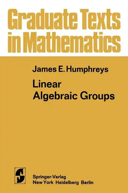 Linear Algebraic Groups - Paperback
