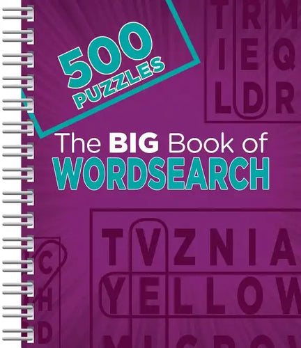 The Big Book of Wordsearch: 500 Puzzles - Spiral