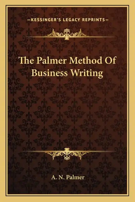 The Palmer Method of Business Writing - Paperback