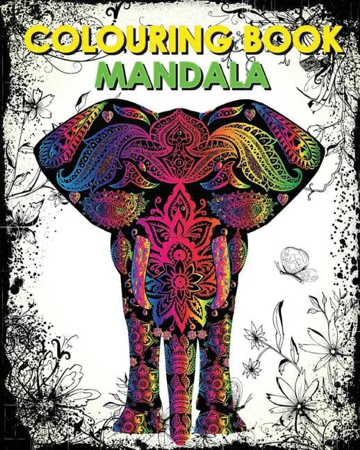 Colouring Book Mandala: Reduce Stress & Bring Balance (+100 Pages) - Paperback