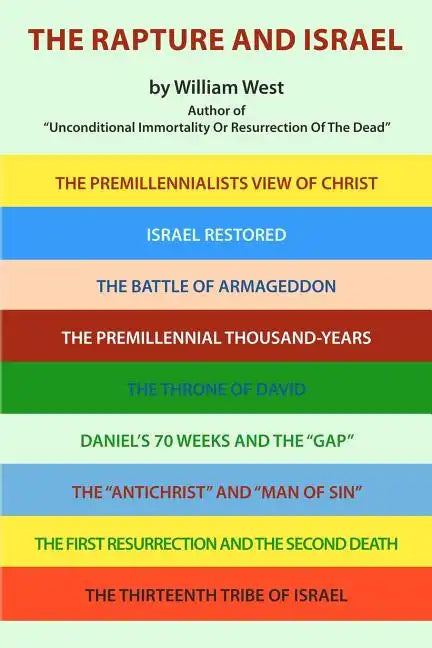 The Rapture and Israel - Paperback