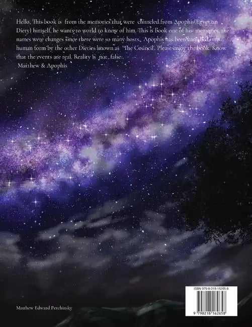 The Life and Banishment of Apophis: BOOK 1 Channeled from the memory of Apophis. - Paperback