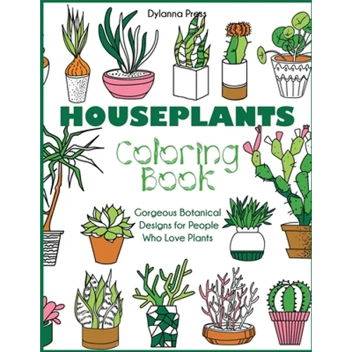 Houseplants Coloring Book
