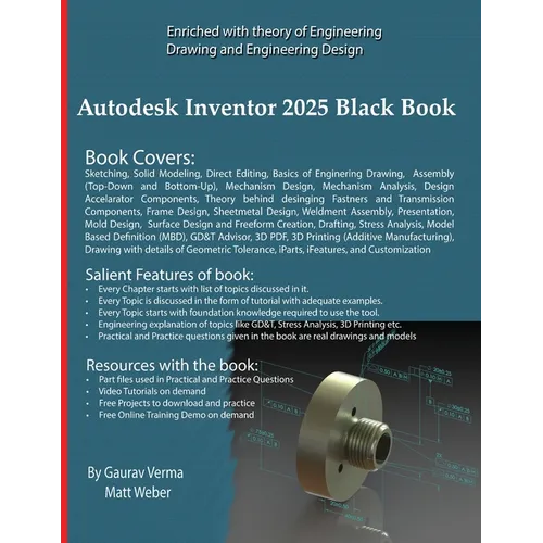 Autodesk Inventor 2025 Black Book