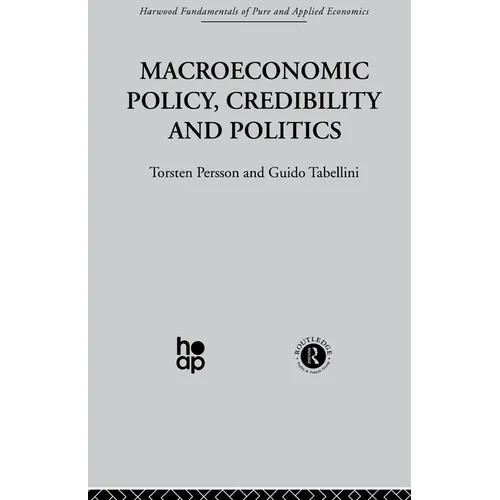 Macroeconomic Policy, Credibility and Politics - Paperback