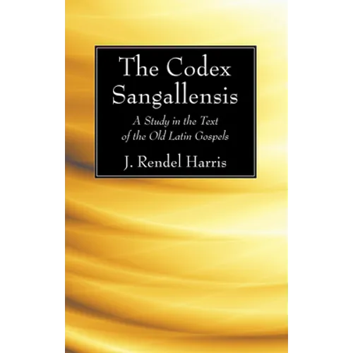 The Codex Sangallensis - Paperback