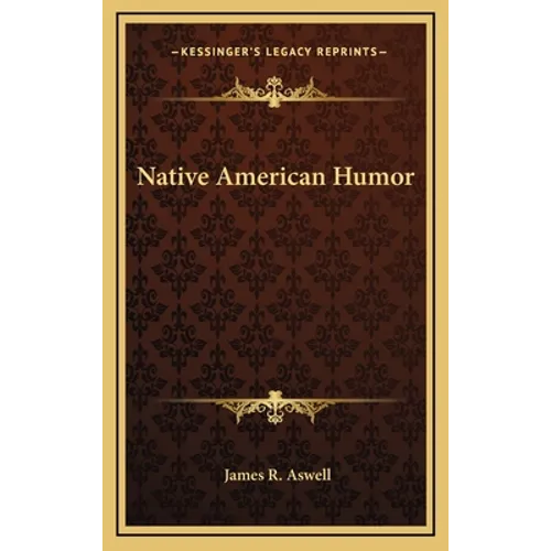 Native American Humor - Hardcover
