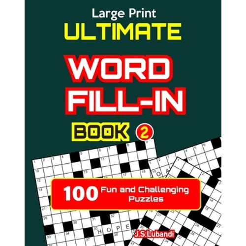 Ultimate WORD FILL-IN Book 2 - Paperback