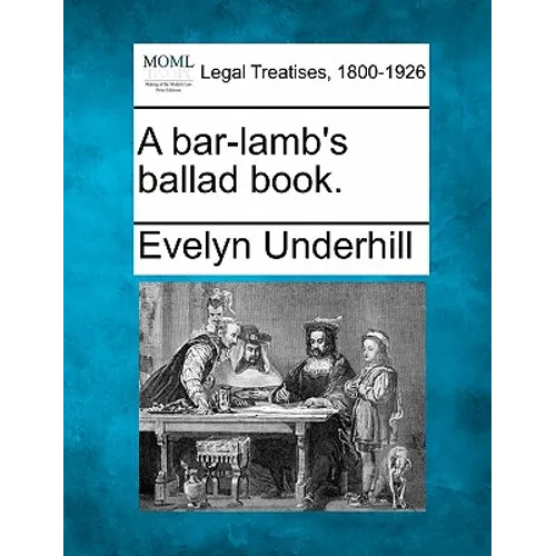 A Bar-Lamb's Ballad Book. - Paperback