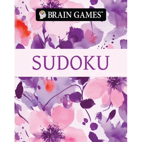 Brain Games - Take-Along - Sudoku (Watercolor Floral Design) - Paperback