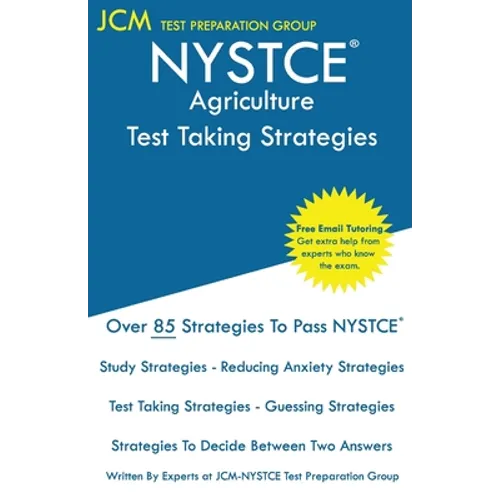 NYSTCE Agriculture - Test Taking Strategies - Paperback