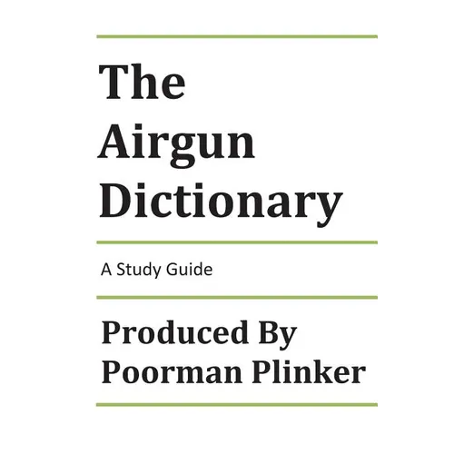 The Airgun Dictionary: A Study Guide - Paperback