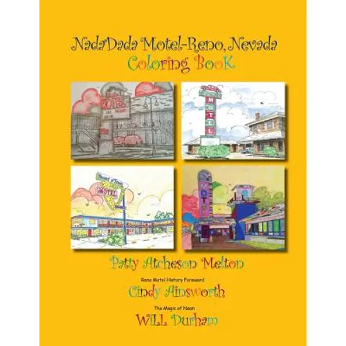NadaDada Motel Reno, Nevada Coloring Book
